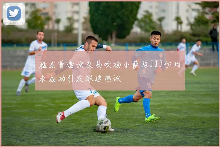 猛龙曾尝试交易吹杨小萨与JJJ但均未成功引发球迷热议